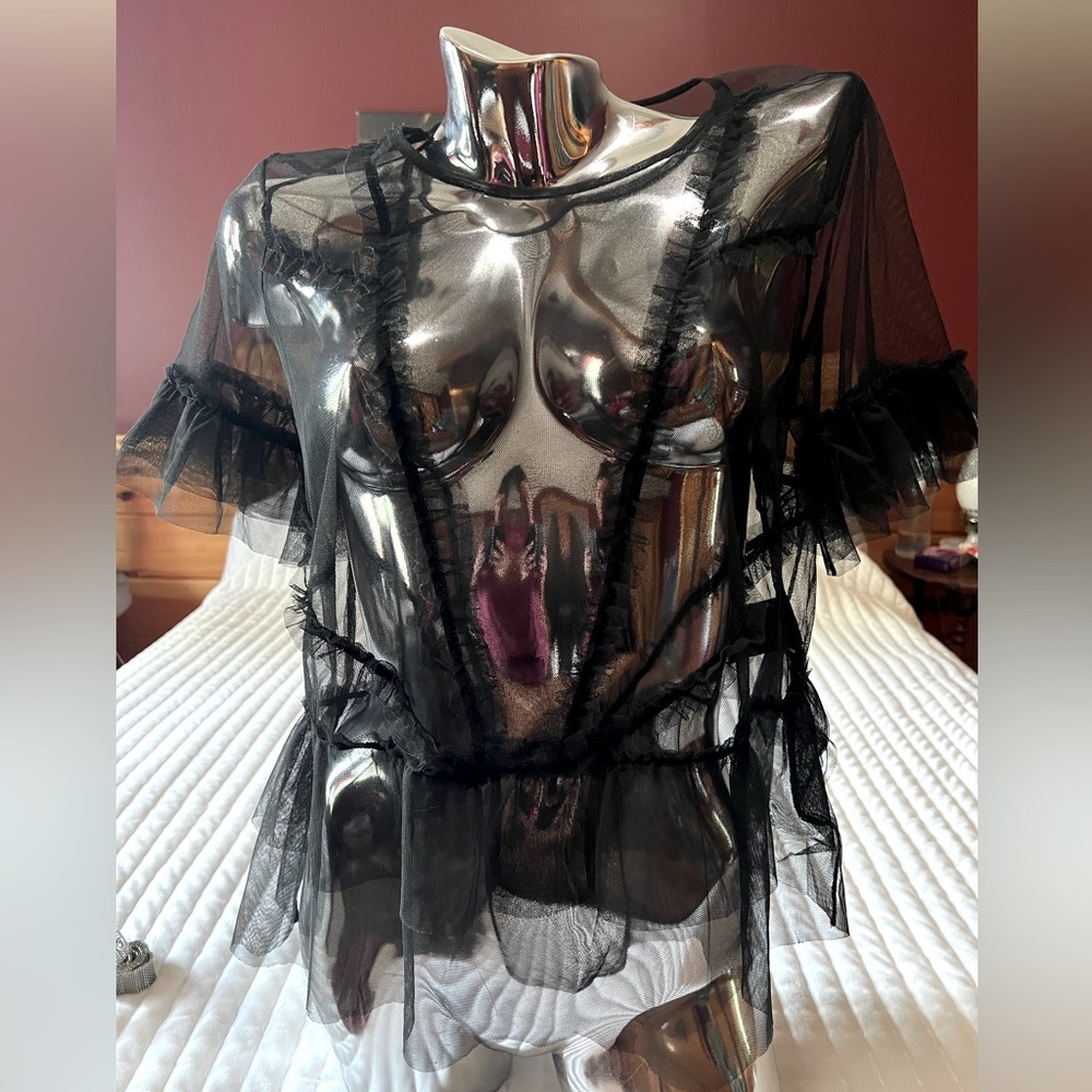 H&M tulle top